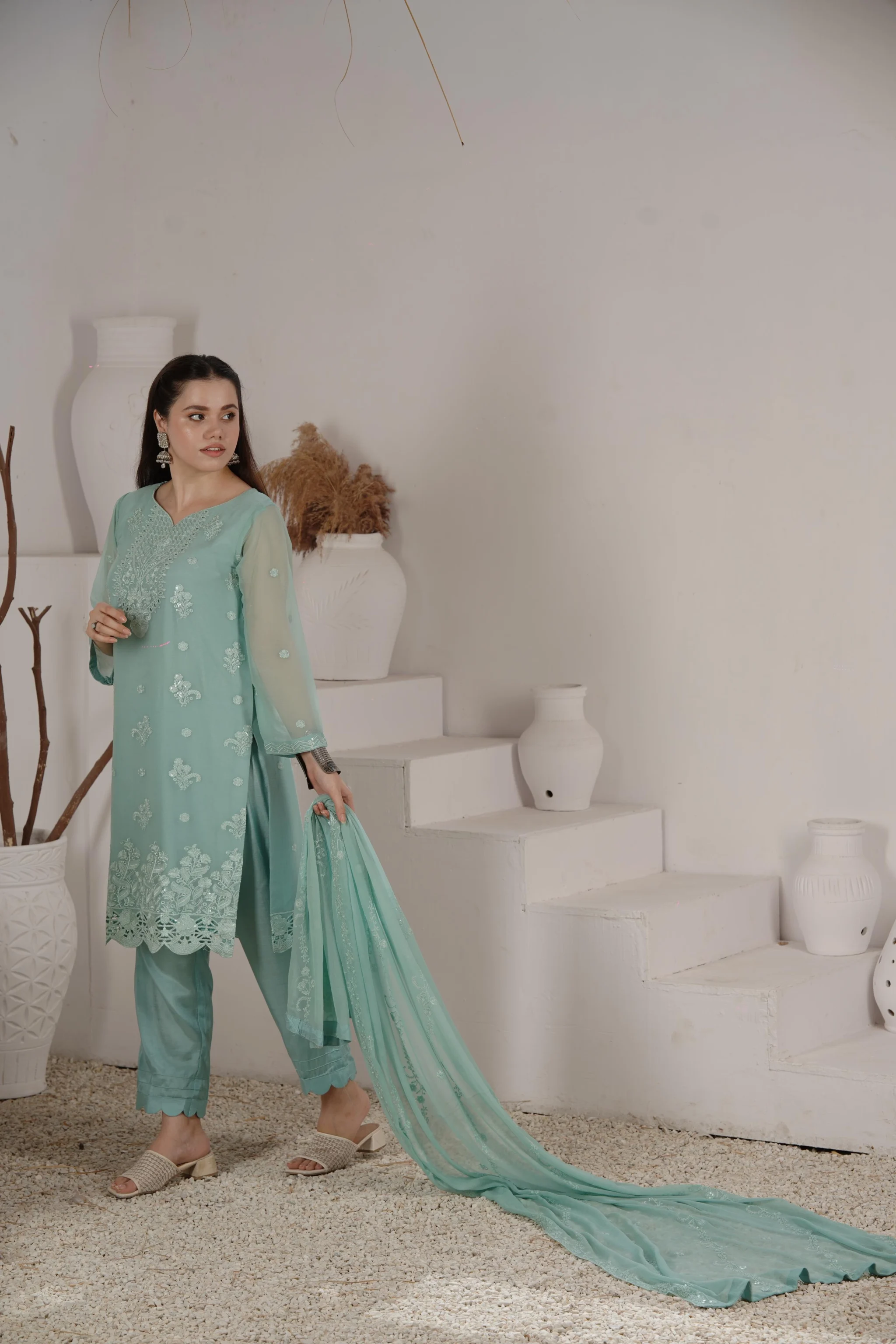 Koh e Noor | 3 PC | UNSTITCHED | STITCHED