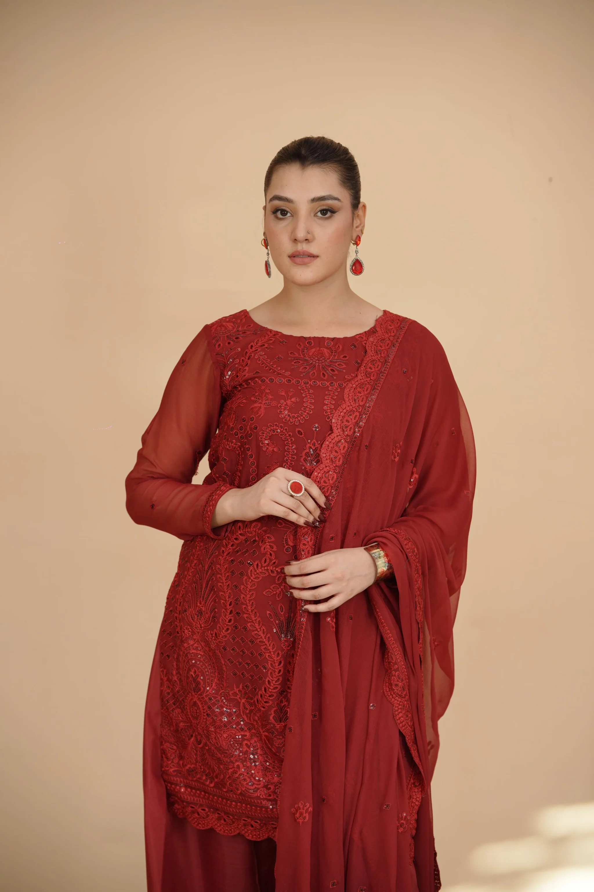 Lal Ishq | 3 PC | UNSTITCHED | STITCHED
