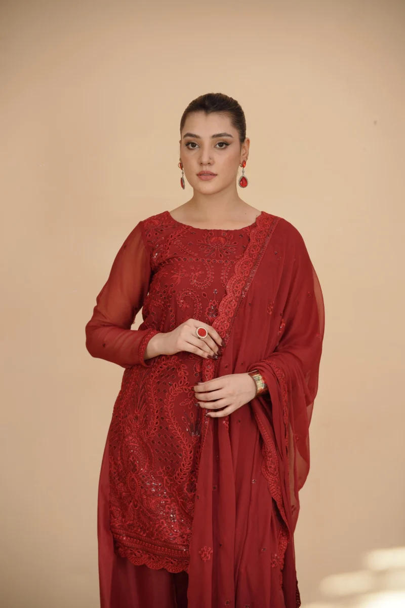 Lal Ishq | 3 PC | UNSTITCHED | STITCHED