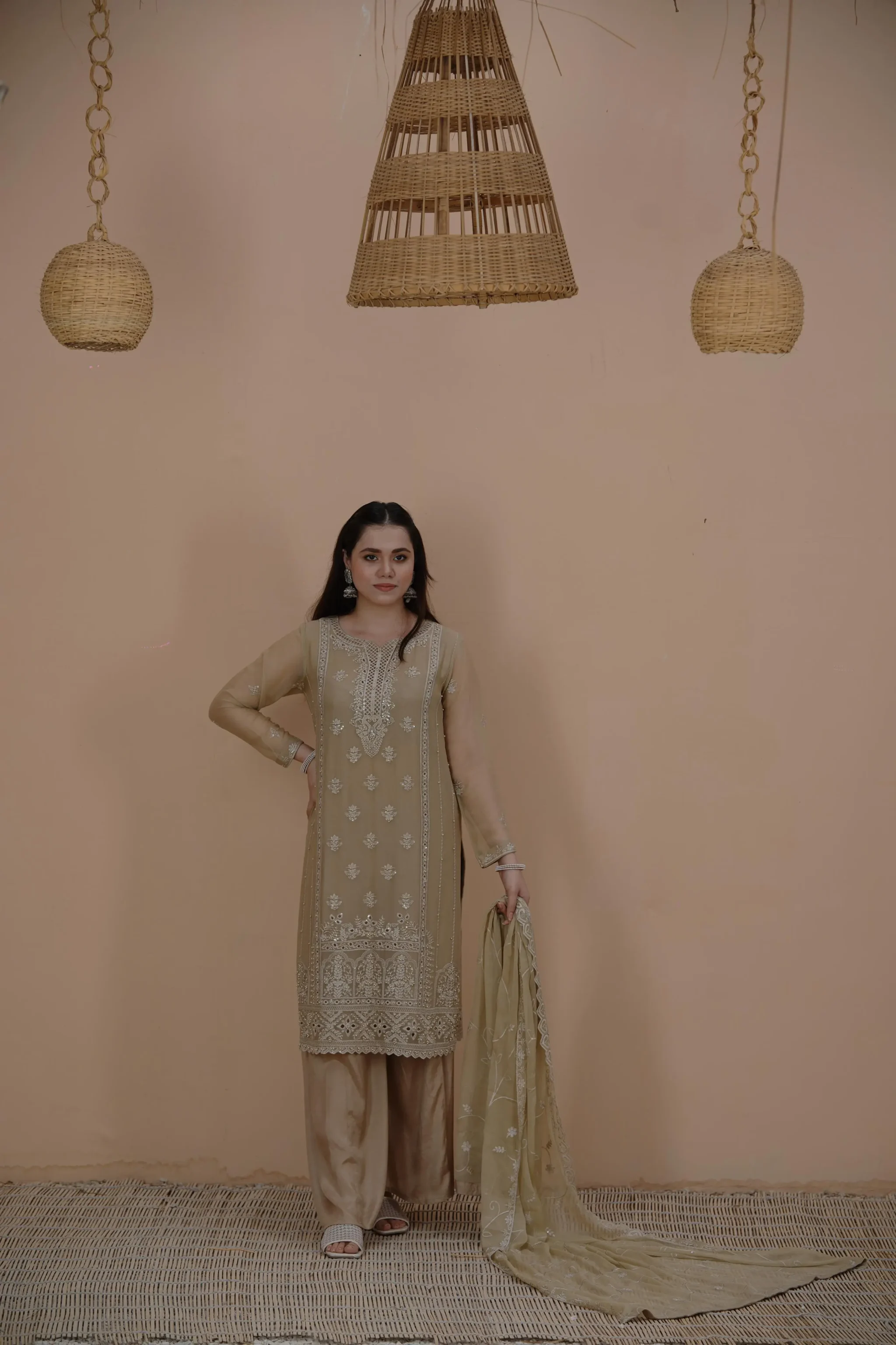 Zarwan | 3 PC | UNSTITCHED | STITCHED - Image 3
